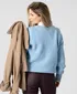womensolidcolorknittedsweaterblue3jpg
