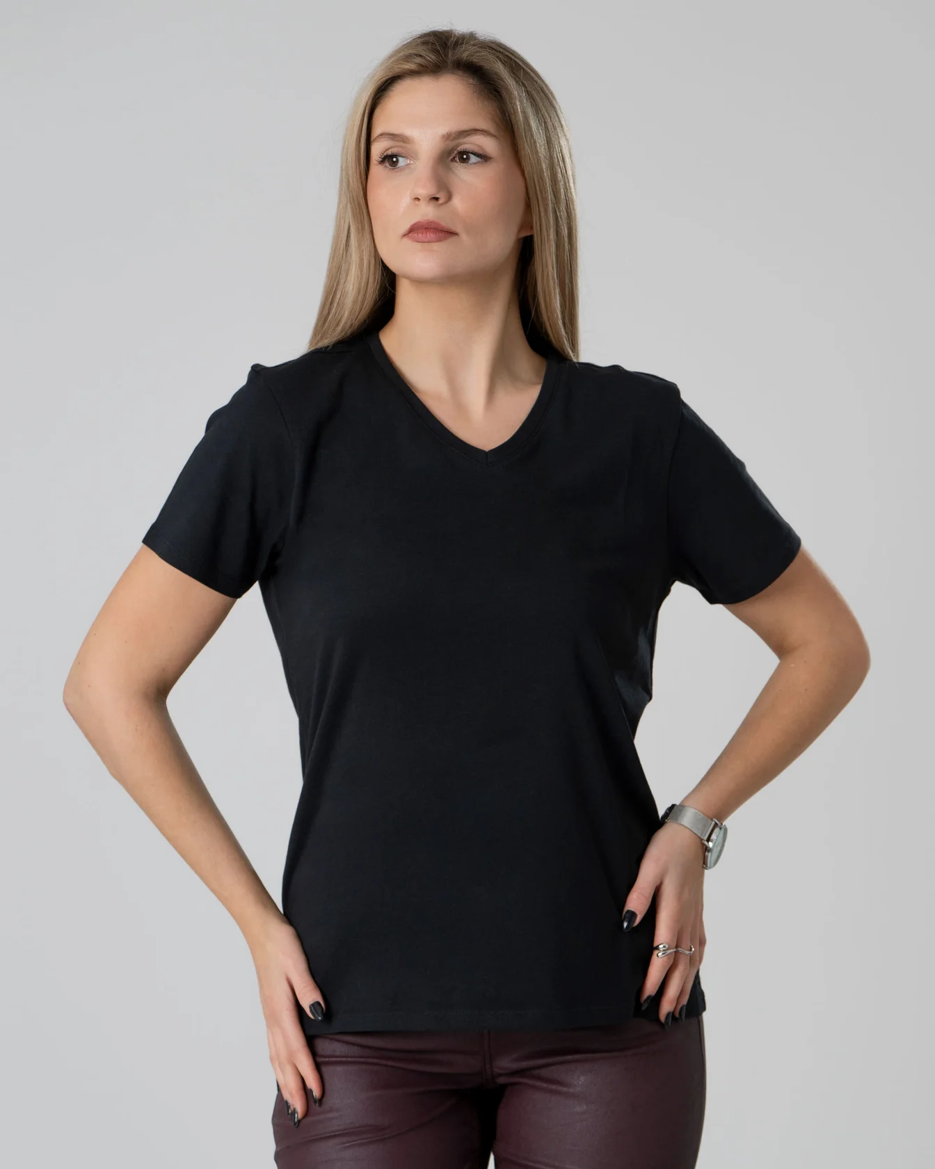 Image 2 of - ladiestshirtmpk2024081black2jpg