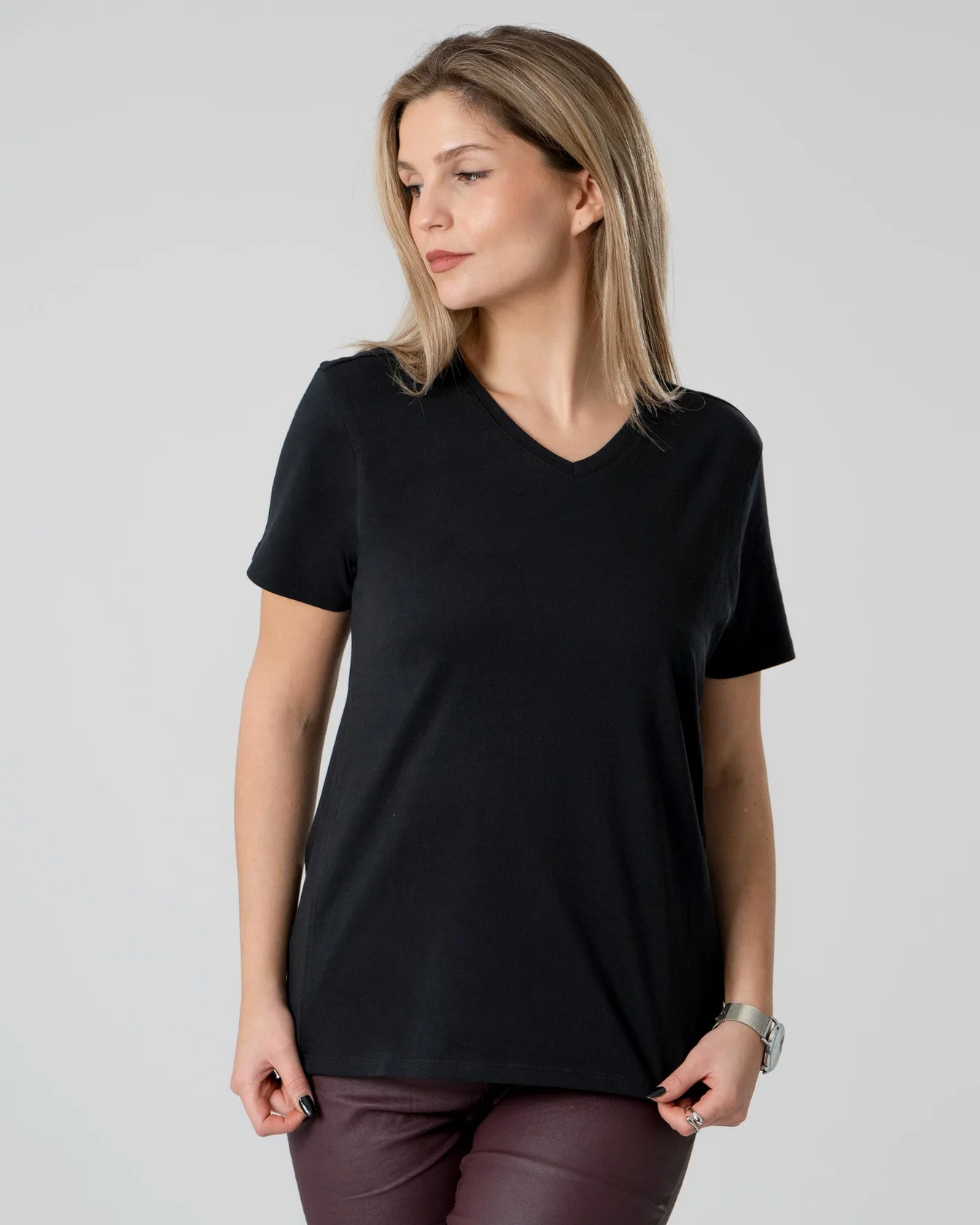 Image 4 of - ladiestshirtmpk2024081black4jpg