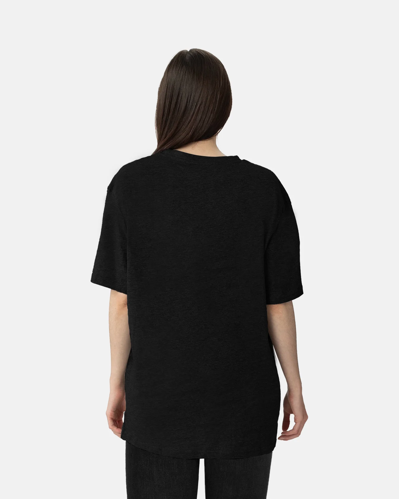 Image 2 of - boyfriendtshirtshortsleeve4jpg