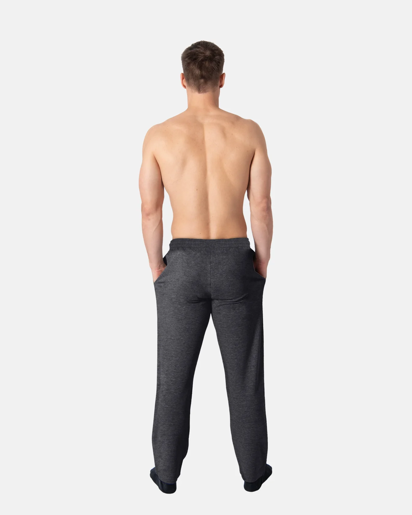 Image 4 of - mensloungewearpantnavydark-grey4jpg