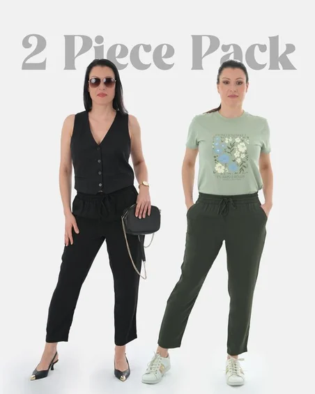 Ženske hlače – 2-delni komplet