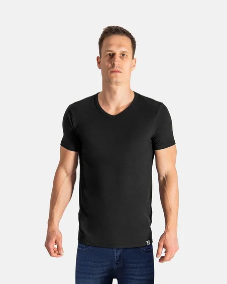 Men's V-Neck Bamboo Viscose T-Shirt