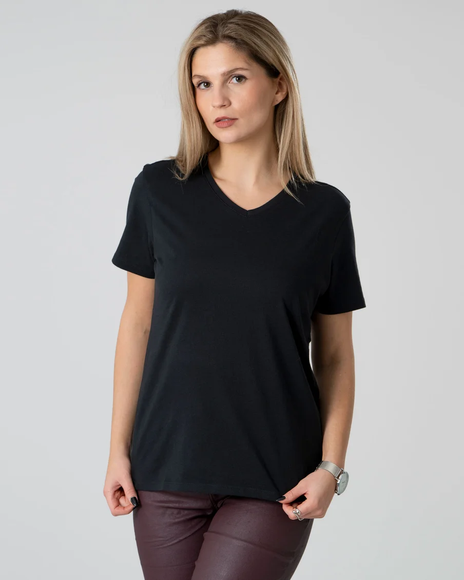 Image 1 of - ladiestshirtmpk2024081black1jpg