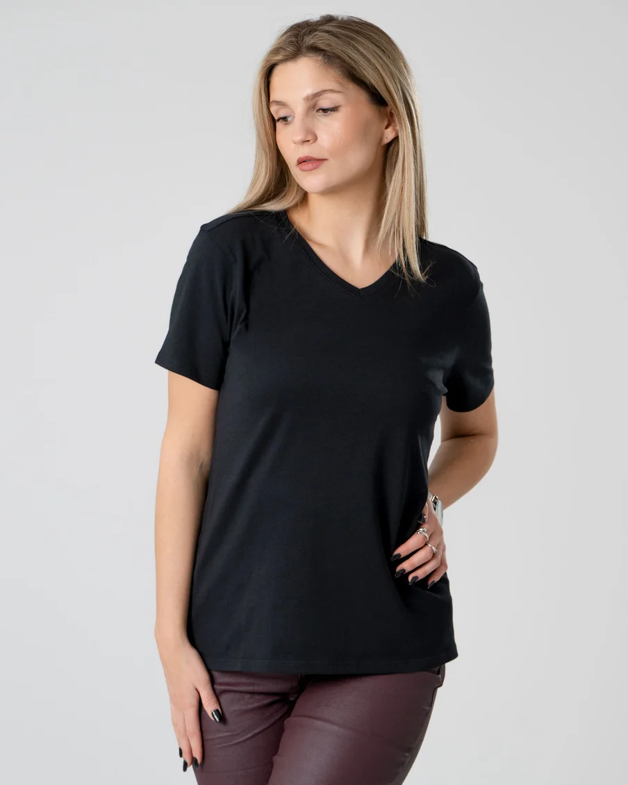 Image 3 of - ladiestshirtmpk2024081black3jpg