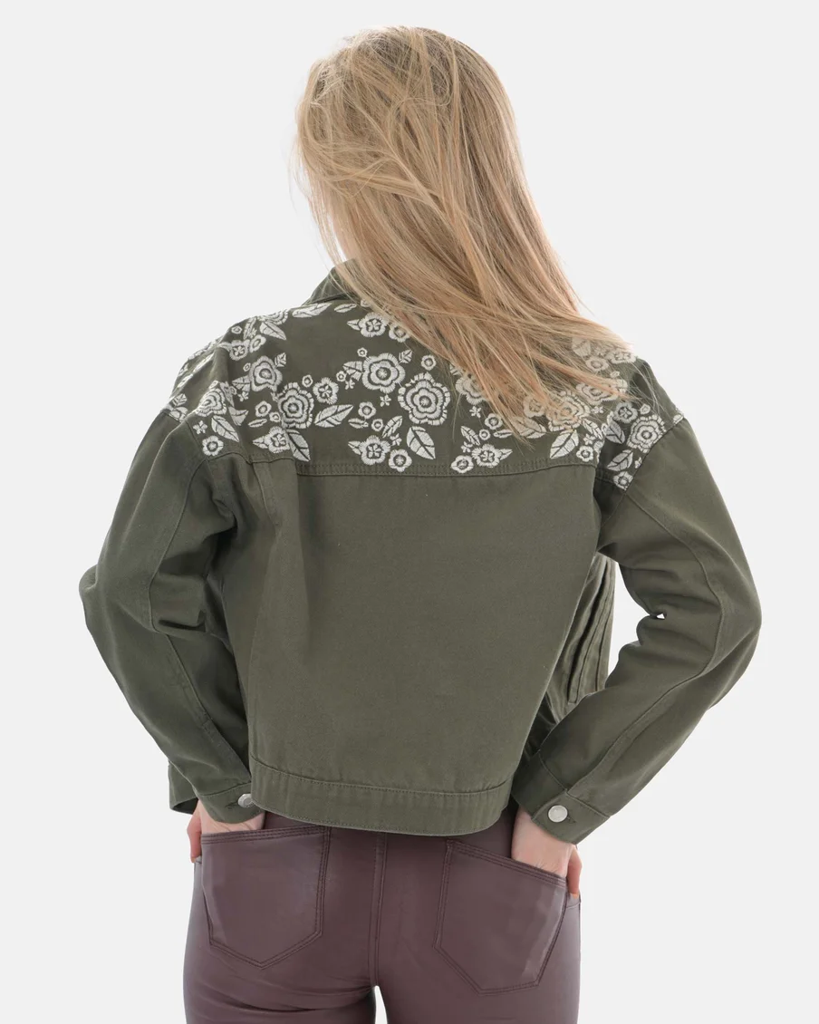 Image 2 of - ladiestwilljacketgreen2jpg