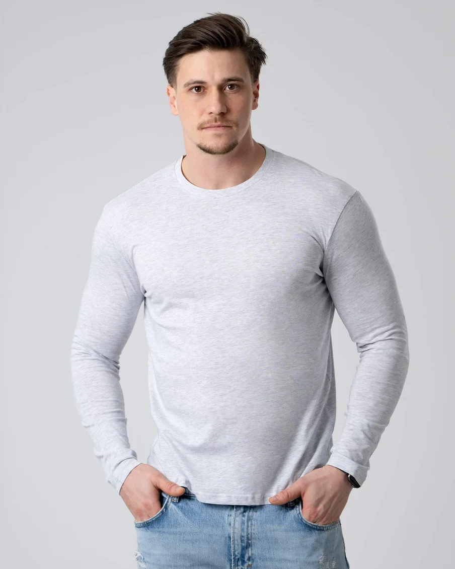 Image 6 of - mens3piecepacklongsleevetshirtsoffwhite1jpg