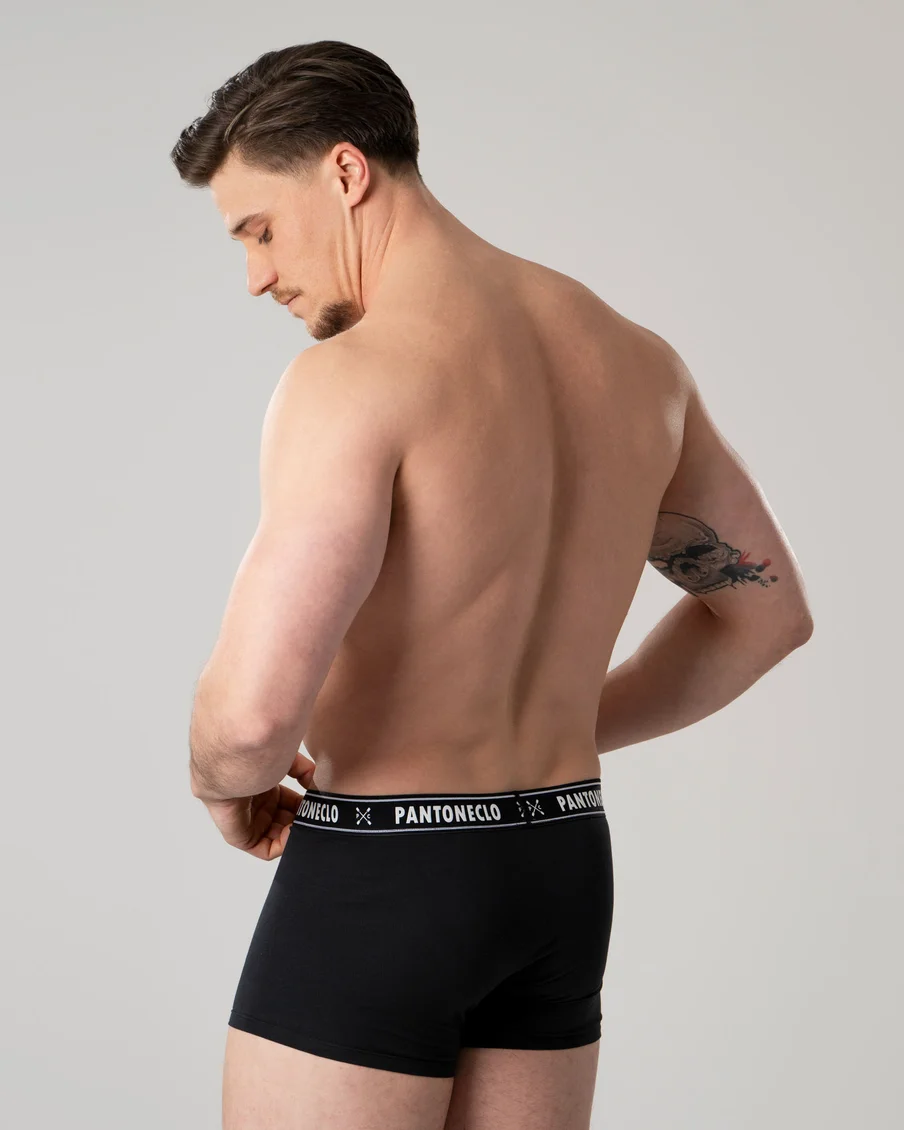 Image 7 of - mensboxer5pcspackblack6jpg