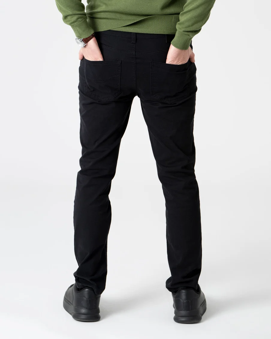 Image 5 of - menschinotrouserpantsblack6jpg