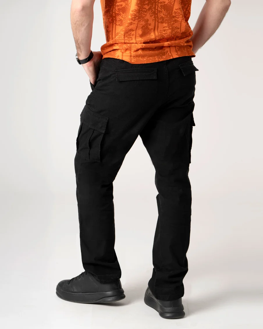 Image 3 of - pantoneclomenscargopantblack6jpg