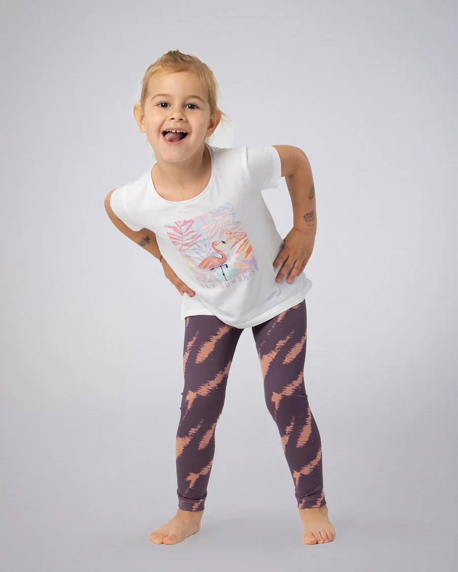 Image 2 of - girlsleggingpinklilacaopprinteddesign2jpg