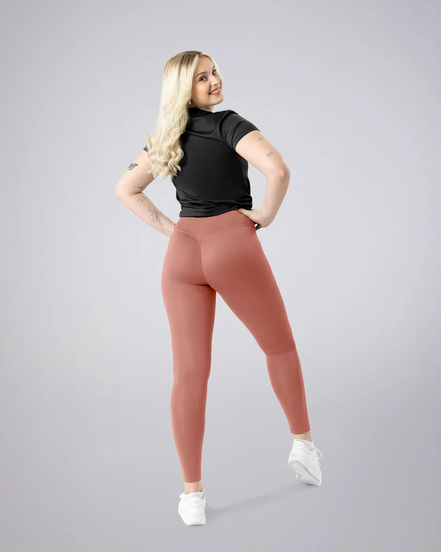 Image 4 of - ladiesleggingashrosesolid4jpg