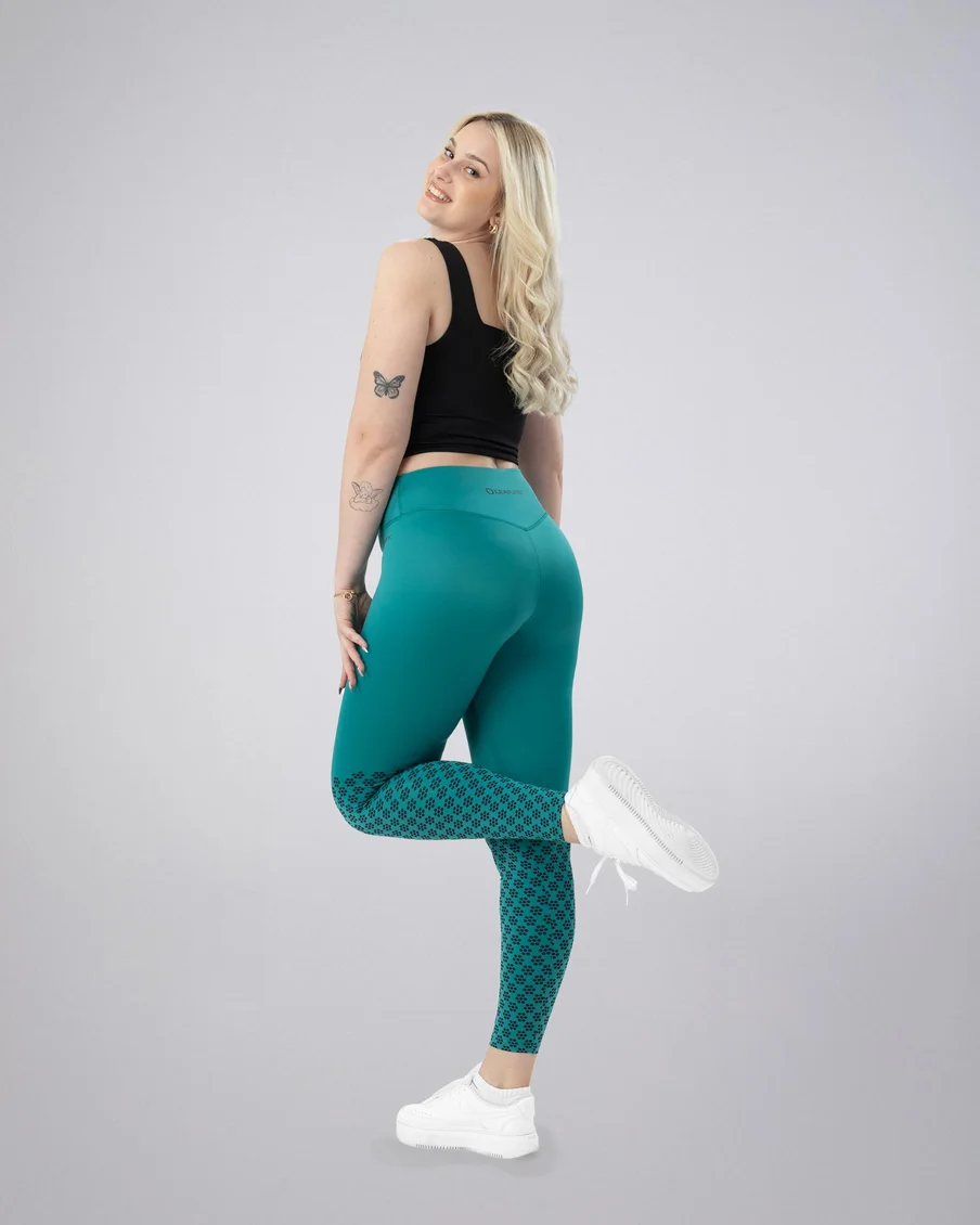 Image 3 of - ladiesleggingbayoudotprint3jpg