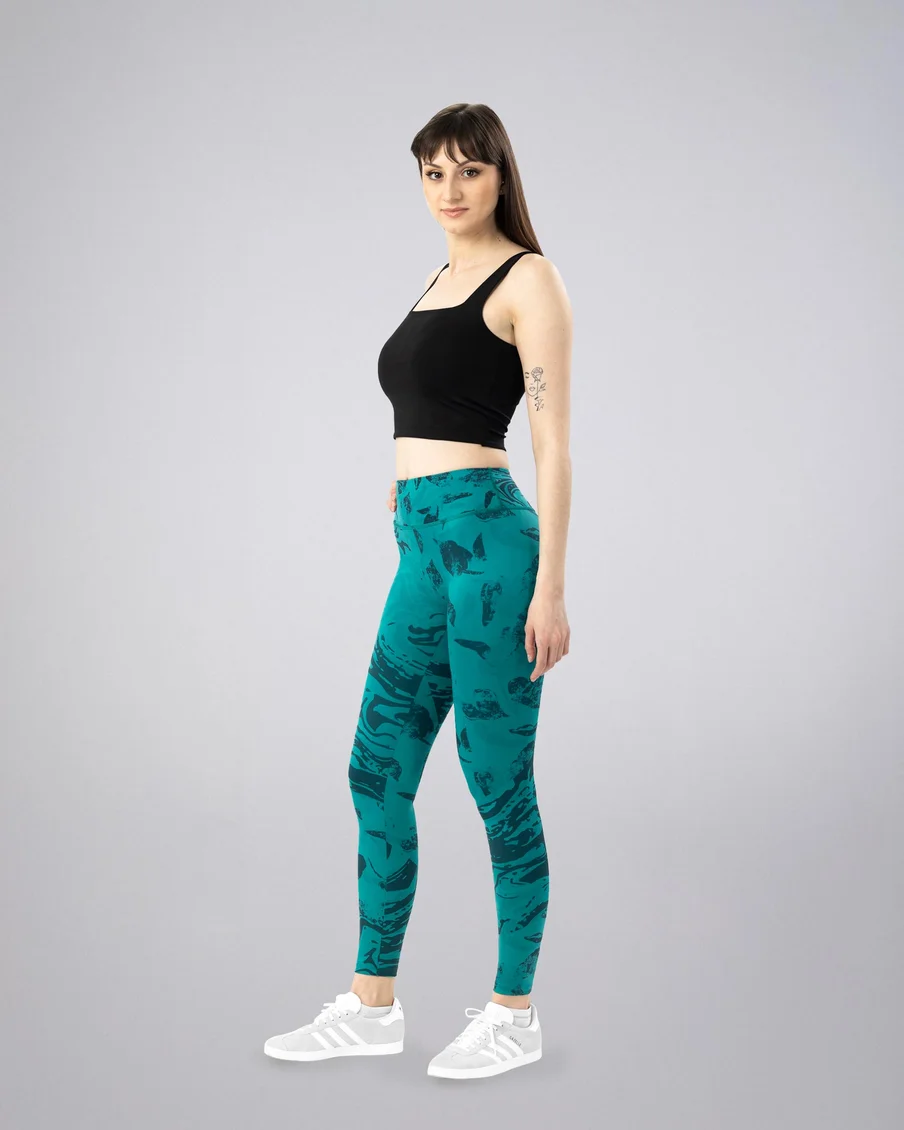 Image 2 of - ladiesleggingbayouprinted2jpg