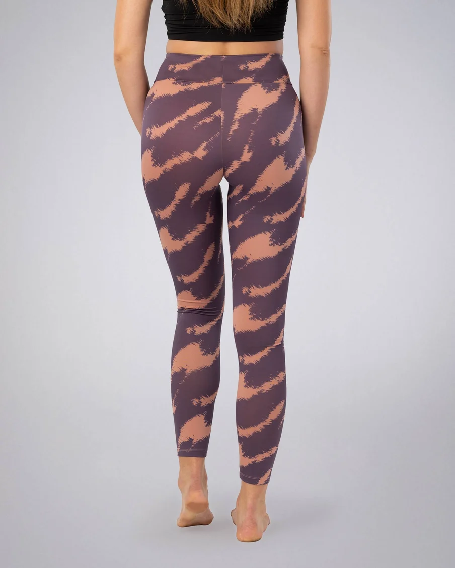 Image 6 of - ladiesleggingpinklilacaopprinteddesign6jpg