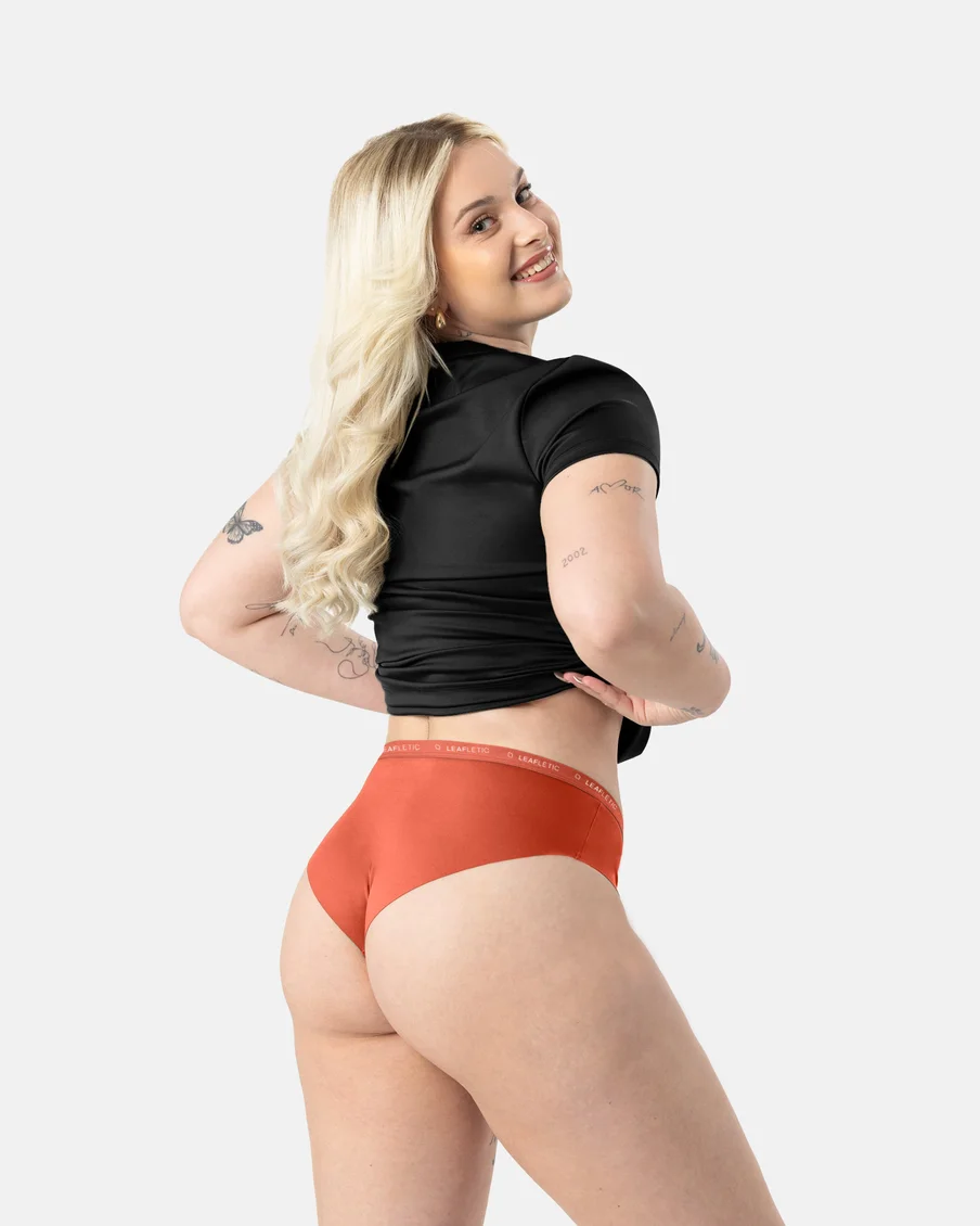 Image 1 of - ladiesmidrisehipstersbriefcottonun8jpg