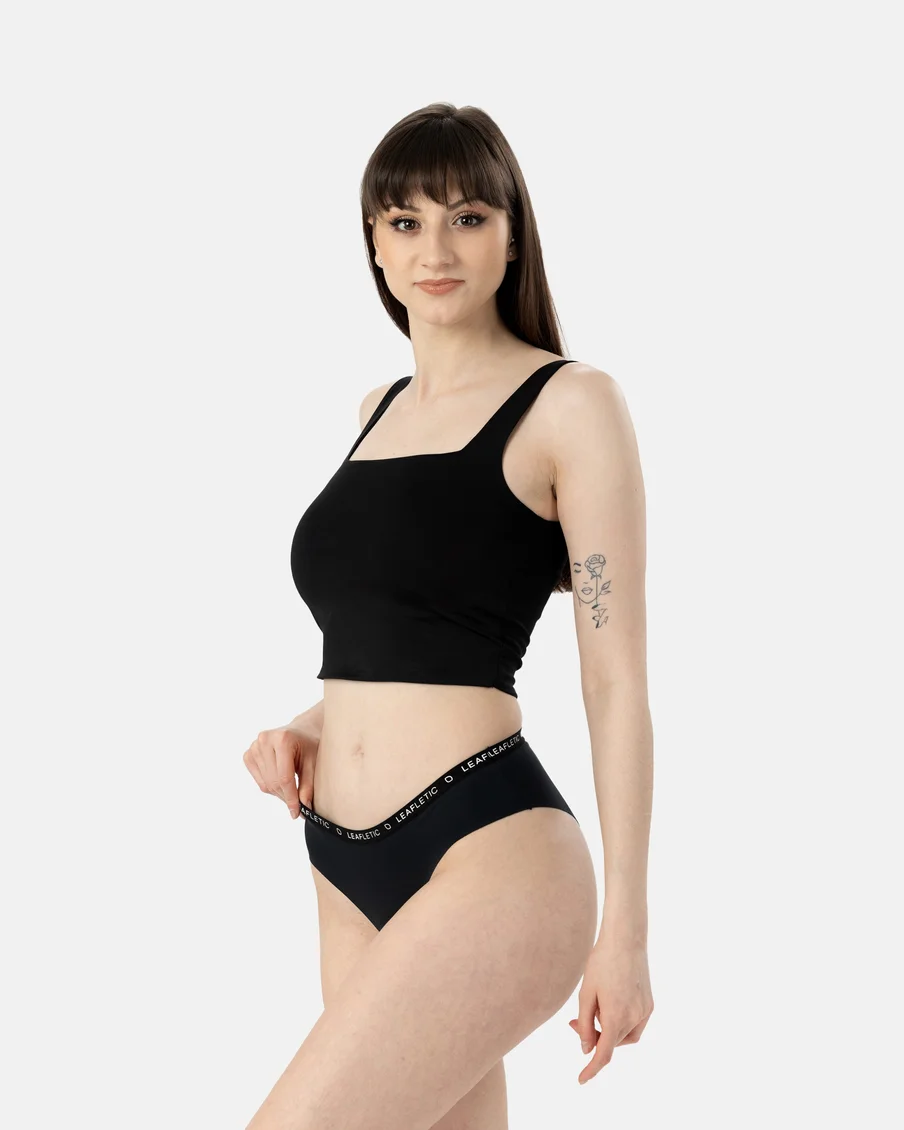 Image 2 of - ladiesmidrisehipstersbriefcottonun9jpg