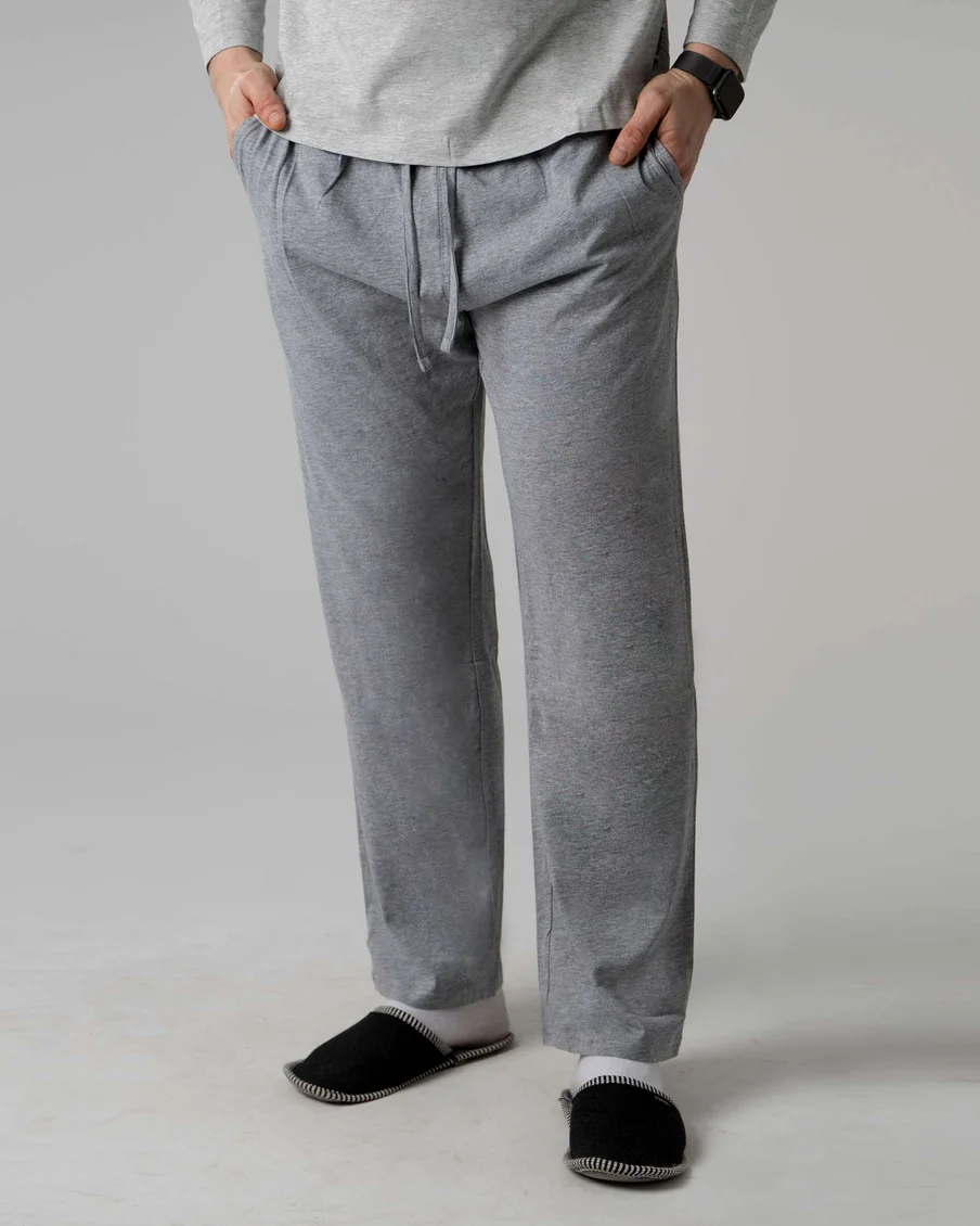 Image 4 of - menslongpjsetltgreydkgrey3jpg