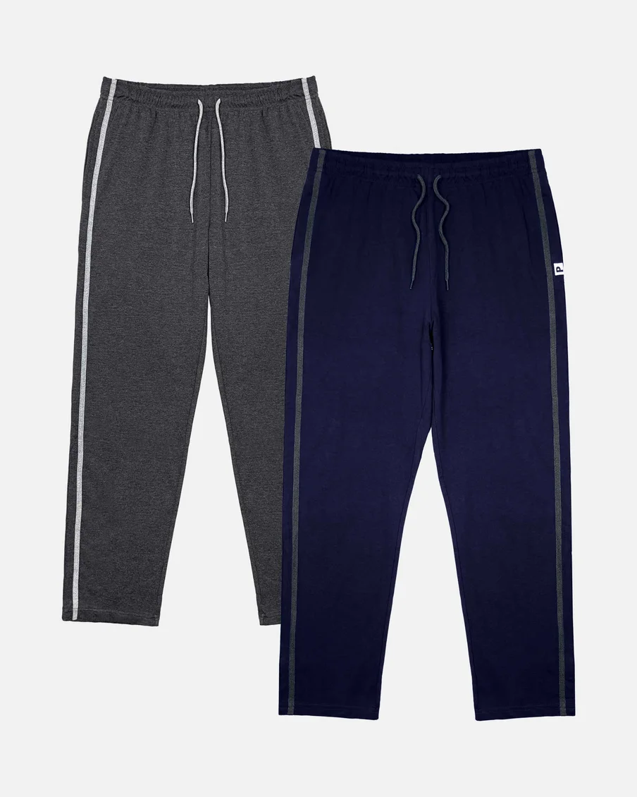 Image 2 of - mensloungewearpantnavydark-grey2jpg