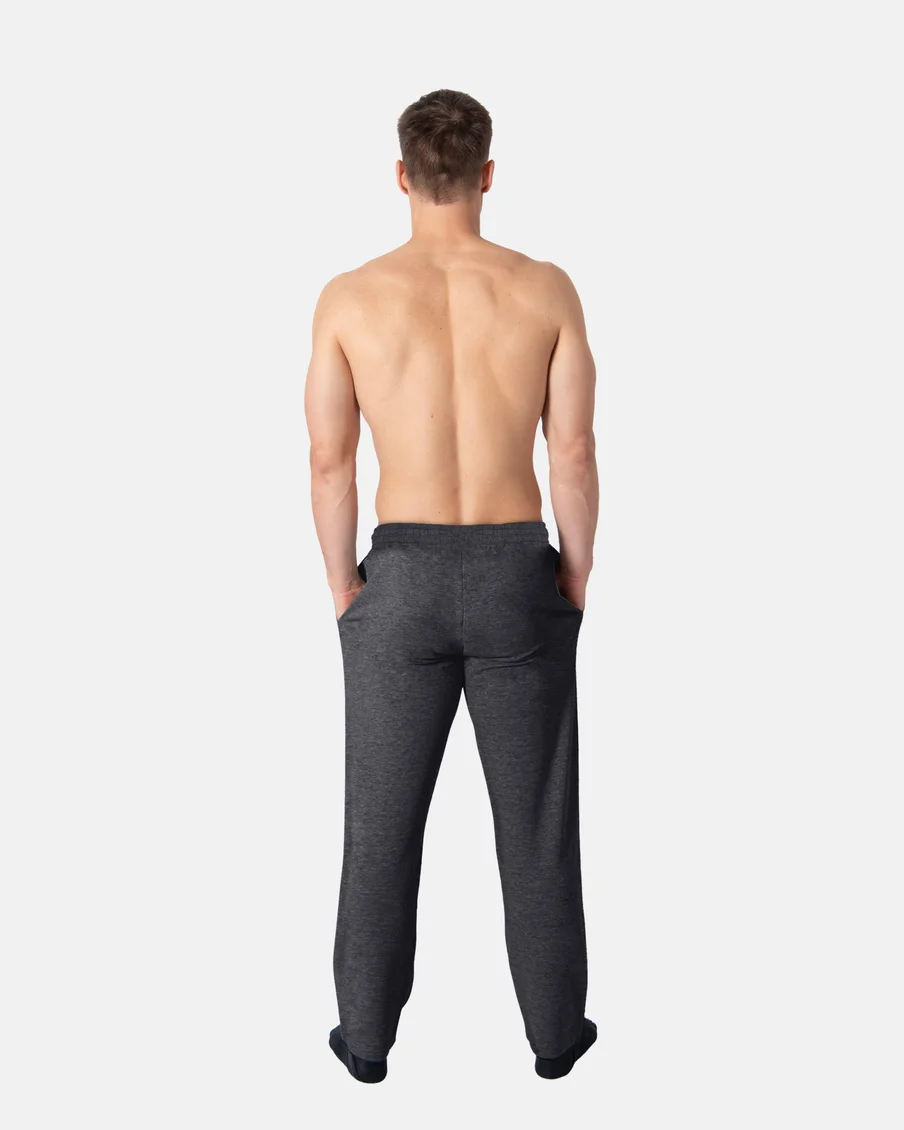 Image 4 of - mensloungewearpantnavydark-grey4jpg
