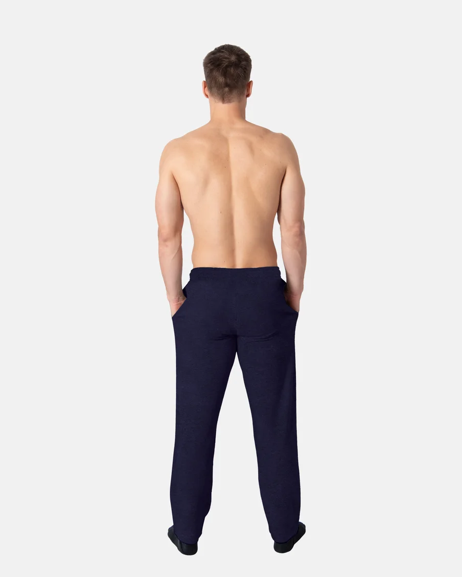 Image 5 of - mensloungewearpantnavydark-grey5jpg