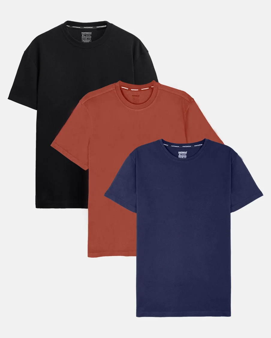 Image 2 of - mensssteeblacknavyred3p2jpg