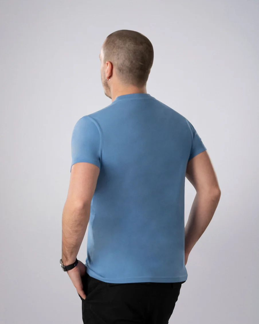 Image 4 of - menstshirtpeteblue4jpg