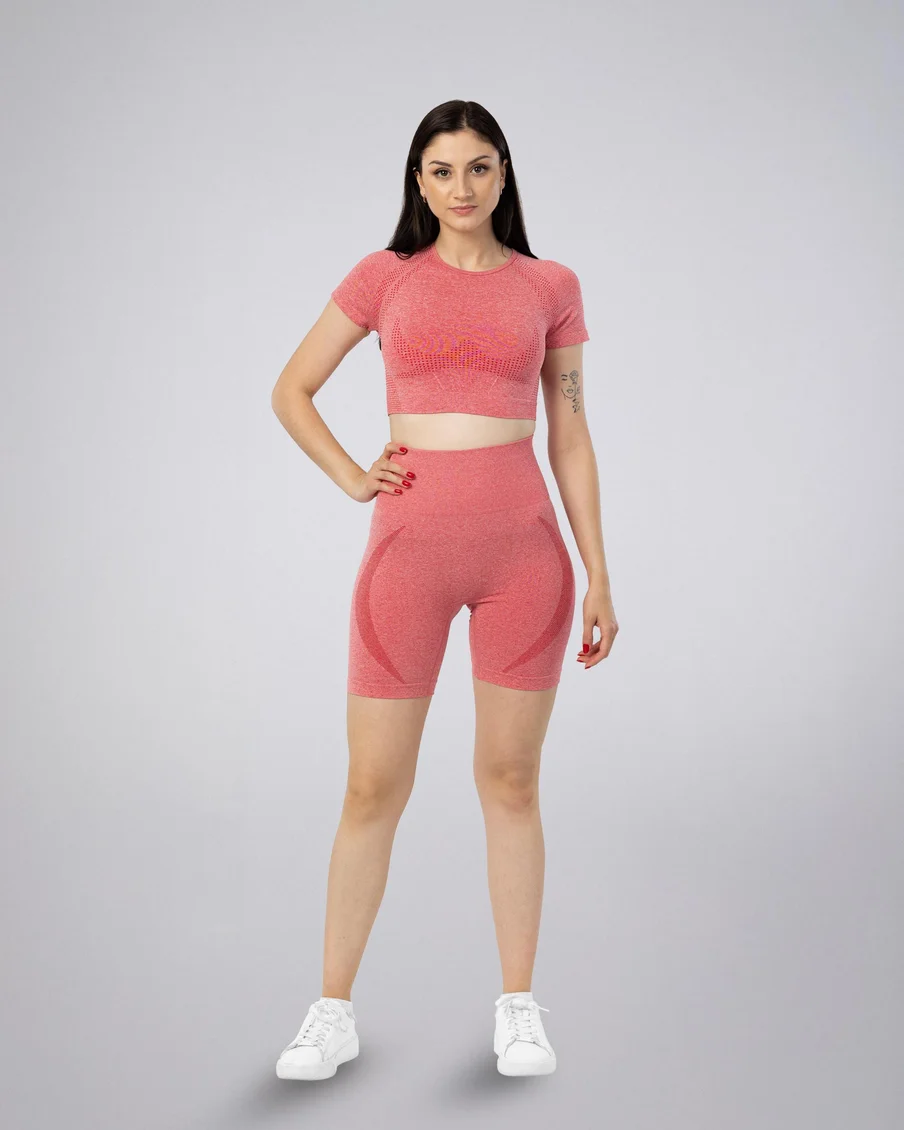 Image 1 of - womenshortsleevesetmixcolor1jpg