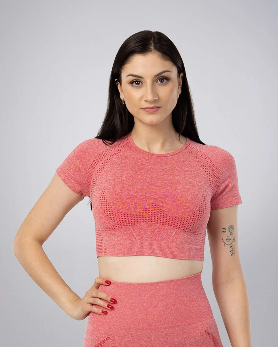 Image 1 of - womenshortsleevetopmixcolor1jpg