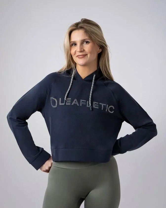 Leafletic Cropped Hoodie