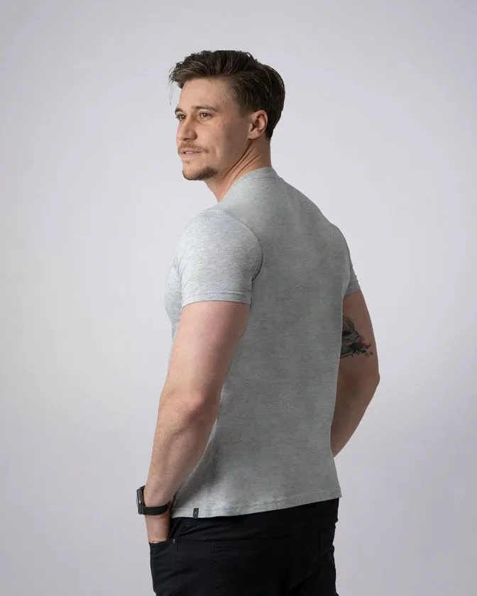 Moških bombažnih majic s kratkimi rokavi